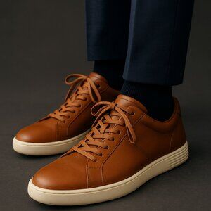 Cole Haan Tan Leather Sneakers - Men’s Size 11.5M